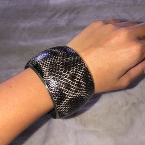 Snakeskin bracelet